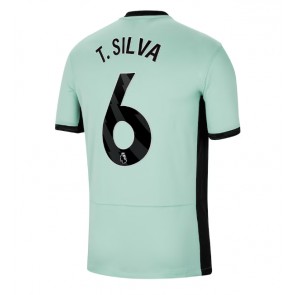 Chelsea Thiago Silva #6 Tredje trøje 2023-24 Kort ærmer